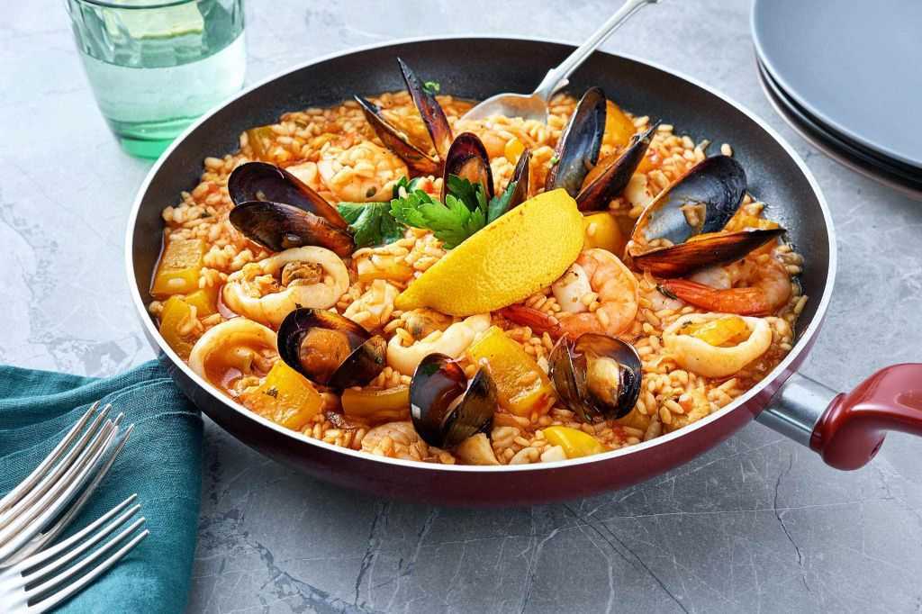 Паэлья классическая испанская с морепродуктами. как приготовить, рецепт, фото
