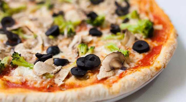 Рецепт приготовления вегетарианской пиццы в домашних условиях