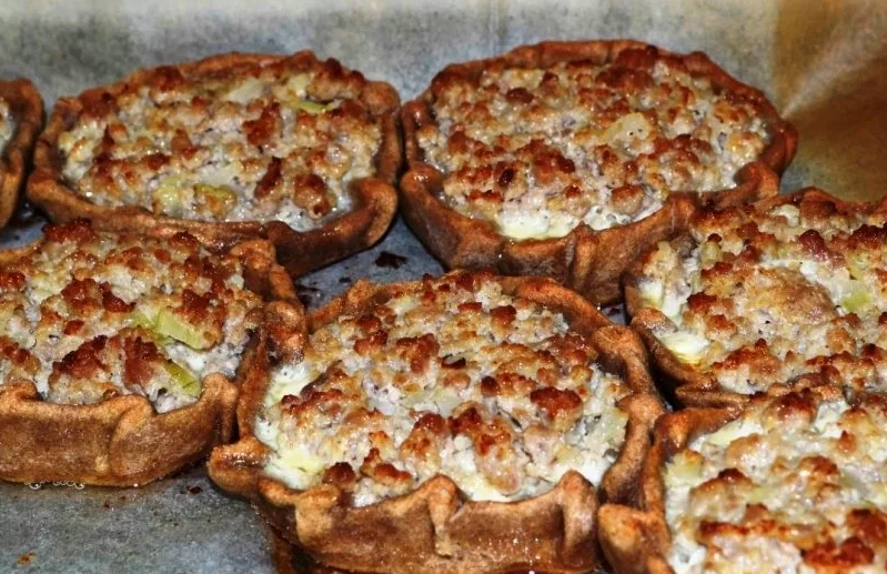 Пирожки с грибами и картошкой в духовке, пошаговый рецепт с фото | волшебная eда.ру