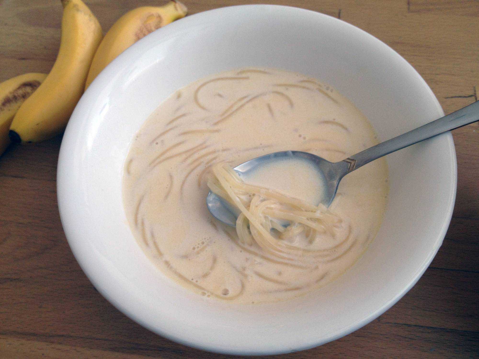 Молочный суп с вермишелью — пошаговый рецепт с фото
