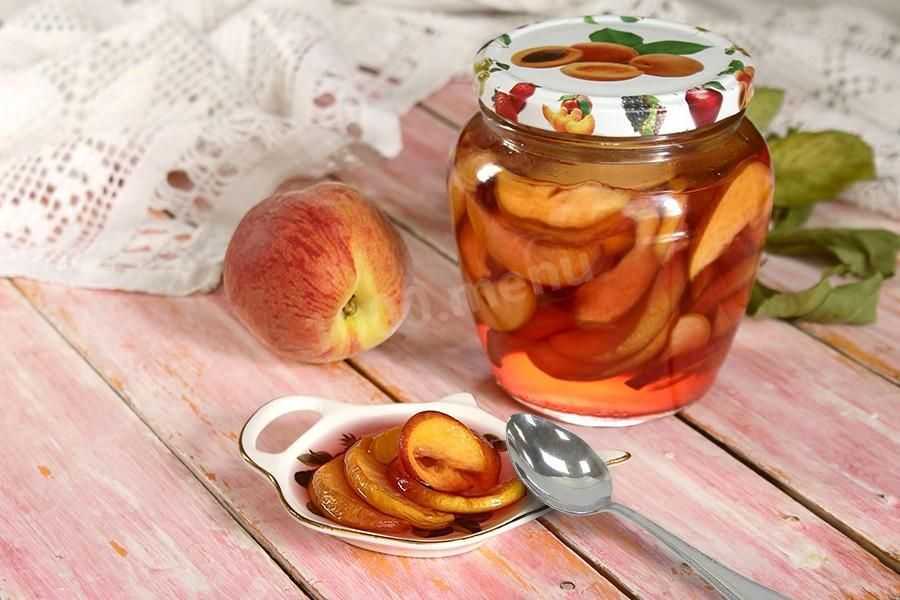 Персики в собственном соку: сладкие консервы на зиму без стерилизации или без сахара