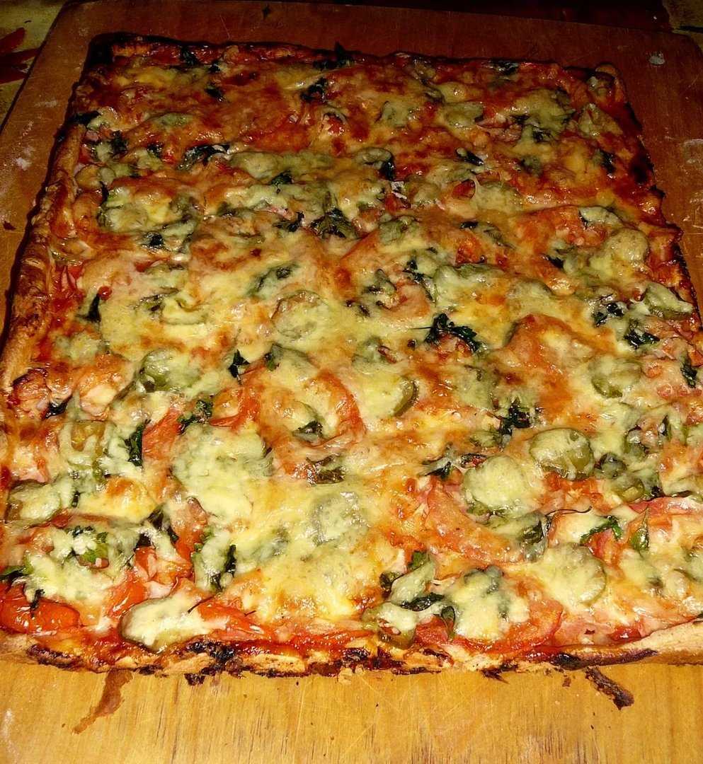 рецепт пицца в духовке ассорти фото 46