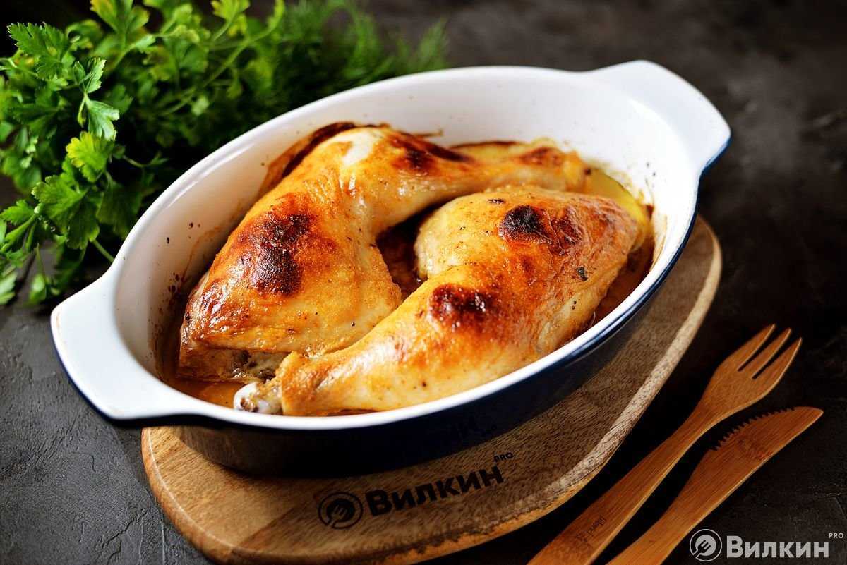 Курица в кефире в духовке — пошаговый рецепт с фото
