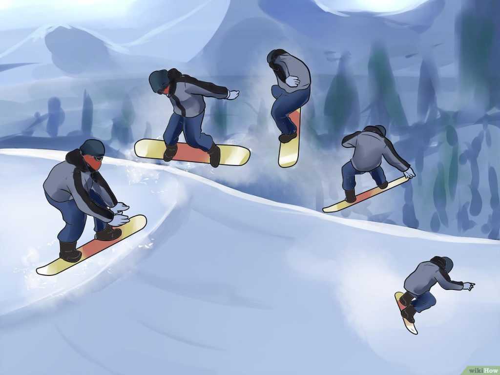 Как научиться кататься на сноуборде для начинающих