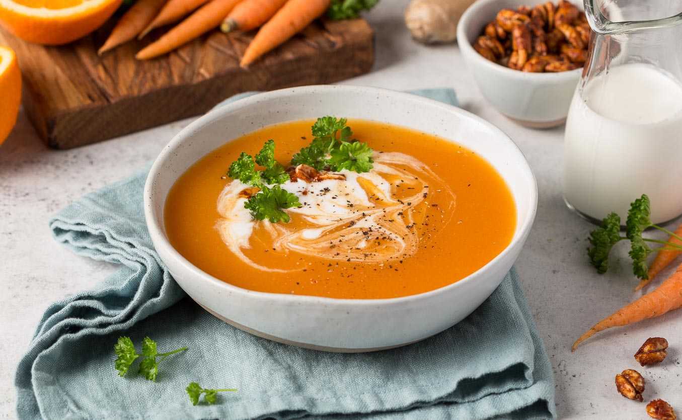Суп-пюре морковный — пошаговый рецепт с фото