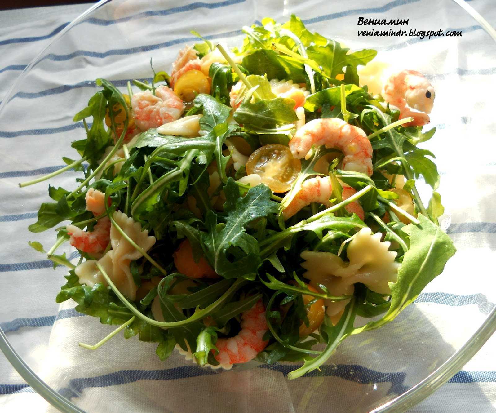 Постный салат с креветками: топ-4 рецепта, секреты поваров