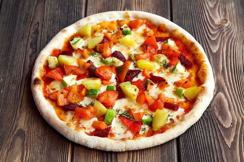 Вегетарианская пицца — лучшие рецепты приготовления