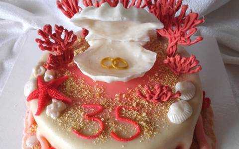 Полотняная (коралловая) свадьба - 35 лет совместной жизни. подарки и поздравления на 35 годовщину свадьбы