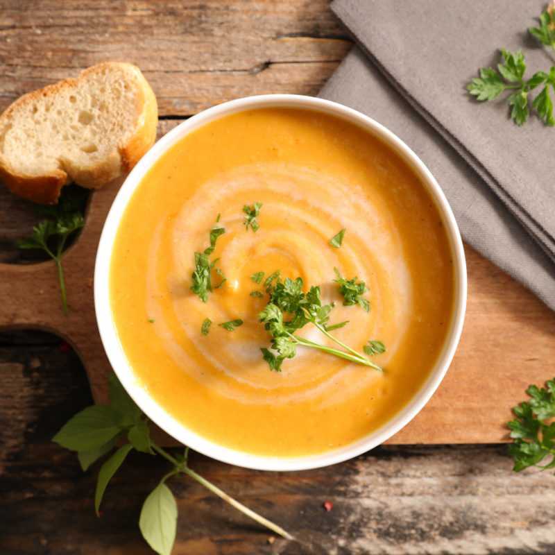 Суп-пюре из моркови: простые рецепты