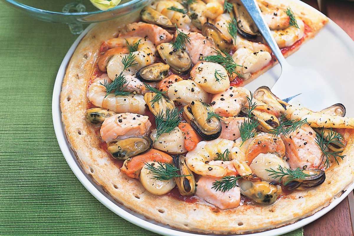 Рецепт соуса для морской пиццы